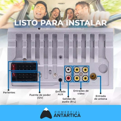 Cámara Retroceso Visión Nocturna Auto